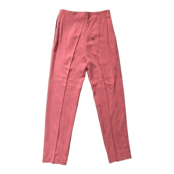 Katharine Hamnett London High Rise Ankle Pants Wool Blend Made in Italy - Picture 9 of 10